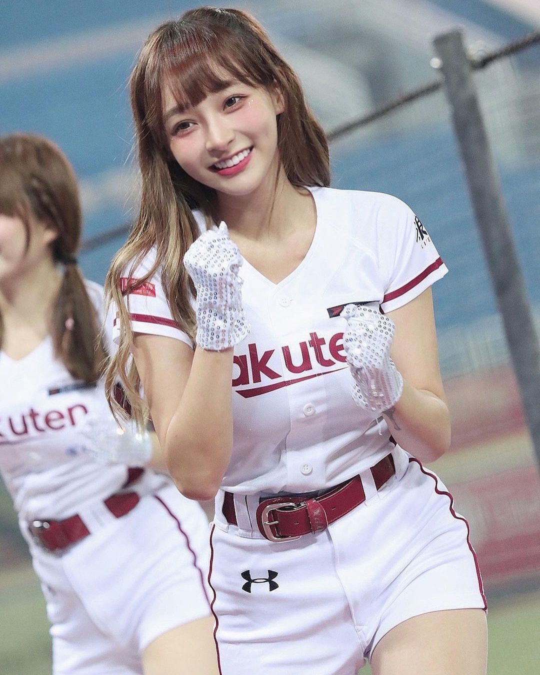 林襄是啦啦隊「Rakuten Girls」樂天女孩成員。 圖：翻攝自林襄IG(@95_mizuki)