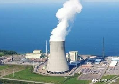 韓國核電廠。 圖 : 翻攝自頭條@煤機配電圖