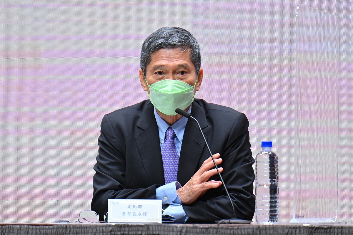 文化部長李永得。 圖：行政院提供