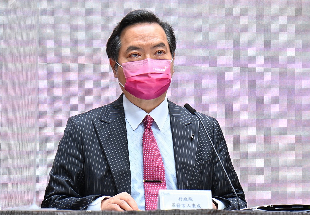 行政院發言人羅秉成。 圖：行政院提供