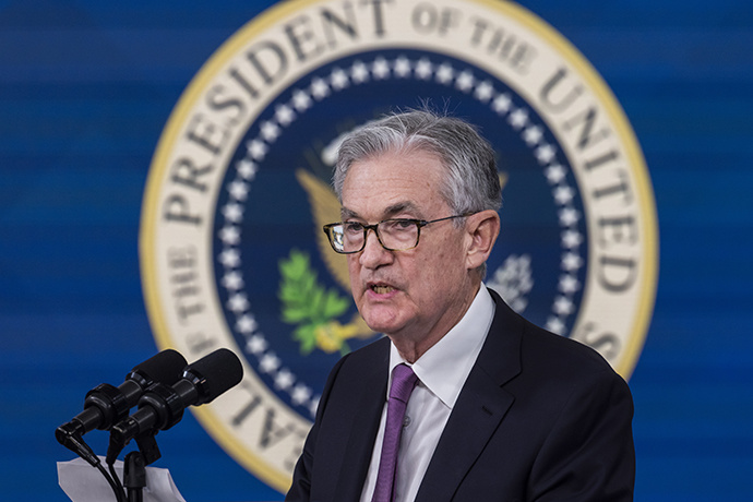 美國參議院確認鮑威爾（Jerome Powell）連任美聯儲主席。 圖：翻攝自環球時報