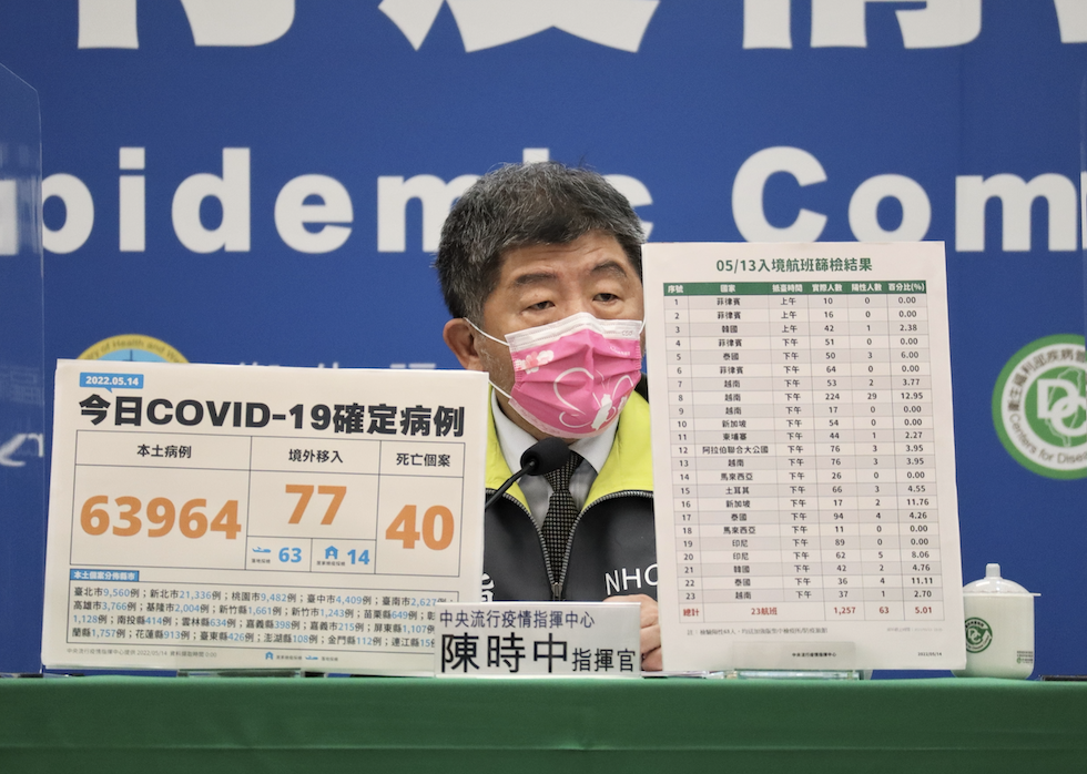 中央流行疫情指揮中心指揮官陳時中。 圖：中央流行疫情指揮中心／提供