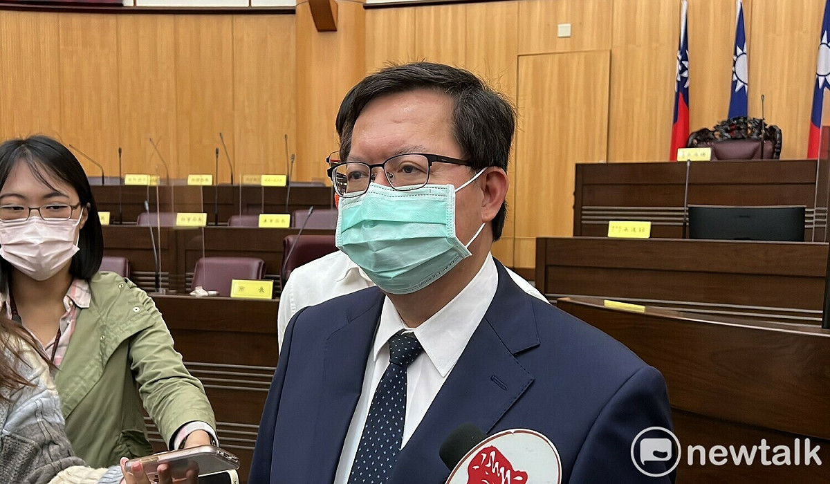 鄭文燦表示，「類0＋7」需要有配套措施，才能夠確保疫情不擴散。 圖：林昀真／攝