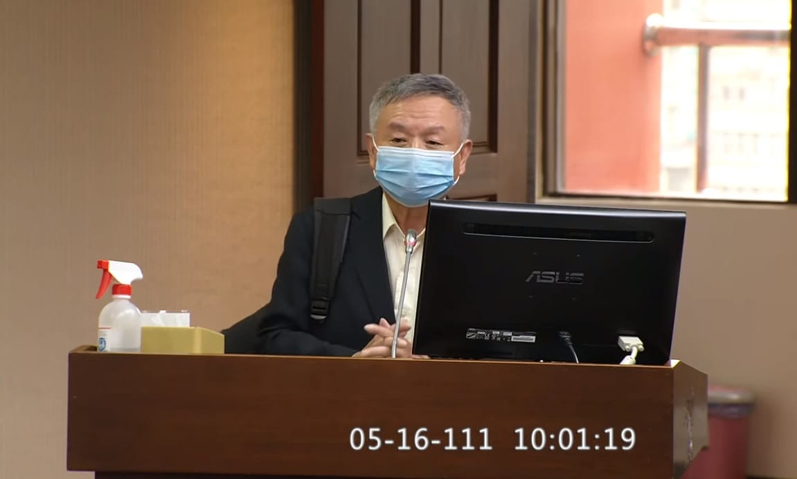前衛生署長楊志良。 圖:國會頻道