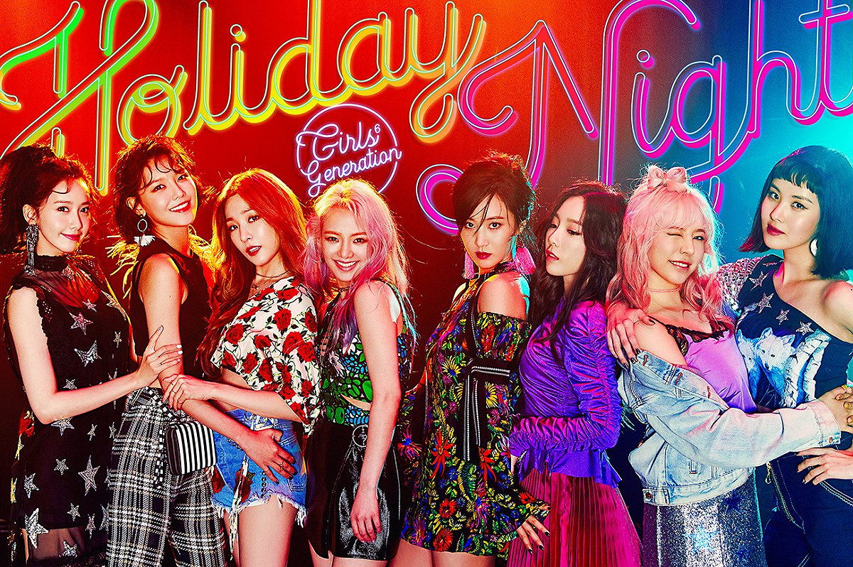 少女時代上一次以完整體回歸樂壇是2017年的專輯《Holiday Night》。 圖：翻攝自臉書/소녀시대(Girls' Generation)