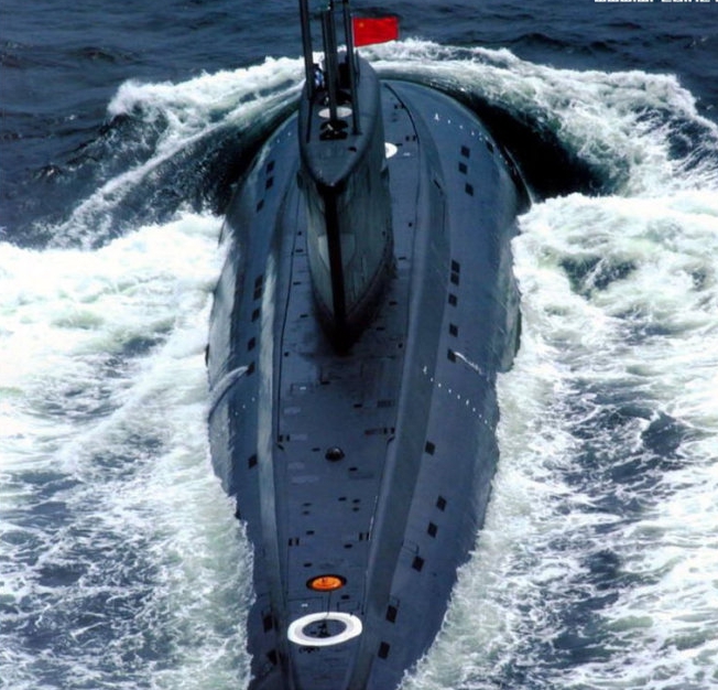 中國094型晉級萬噸核潛艦。(示意圖) 圖 : 翻攝自www.wpeu.net