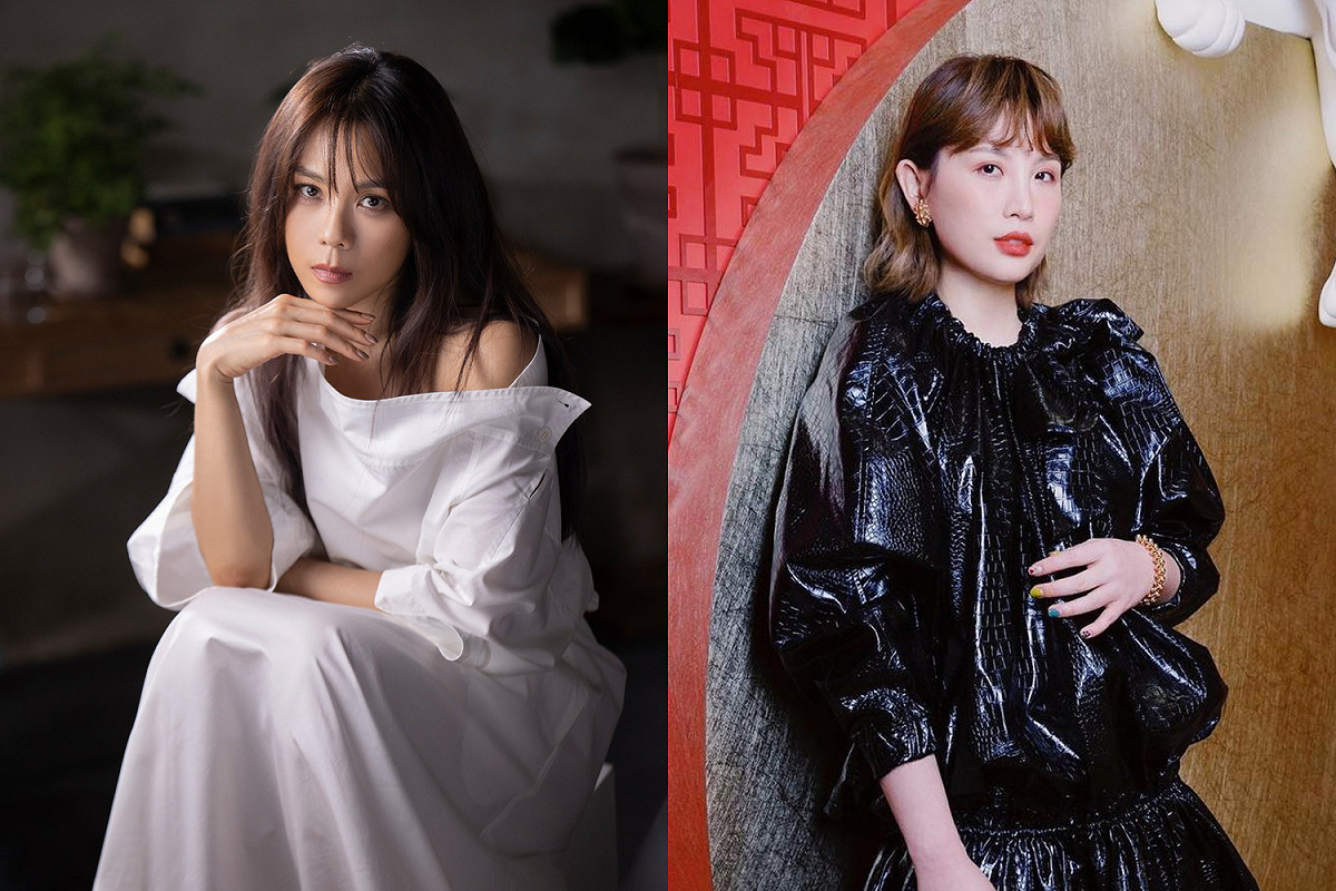 三度摘下歌后寶座的蔡健雅(左)，今年金曲將角逐前年的歌后魏如萱(右)。 圖：翻攝自蔡健雅、魏如萱臉書