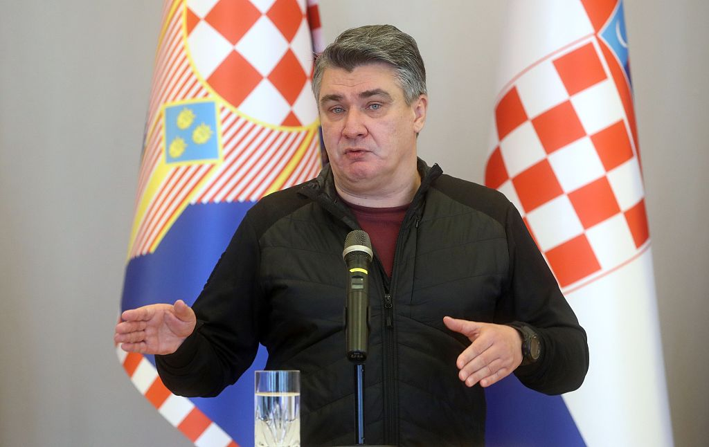 克羅埃西亞總統米蘭諾維奇（Zoran Milanović）18日表態，計畫指示該國常駐北約代表阻止芬蘭和瑞典加入北約。 擷取自環球網