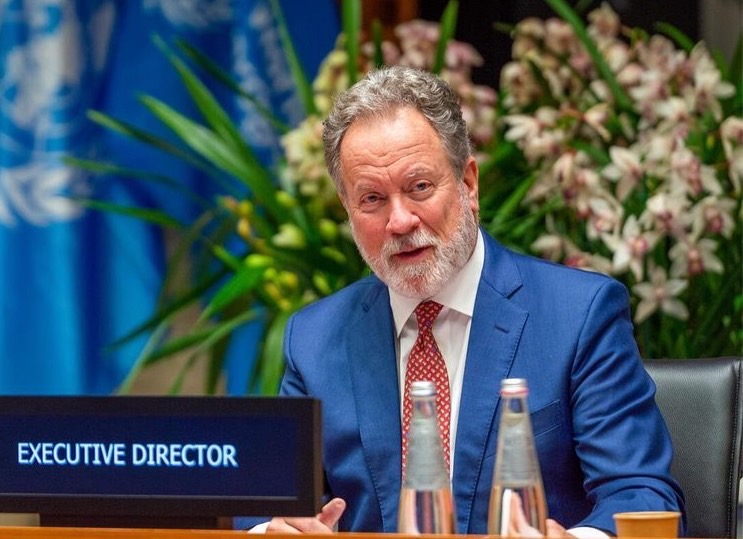 世界糧食計畫署（WFP）執行主任畢斯利（David Beasley）。 圖：擷取自畢斯利IG