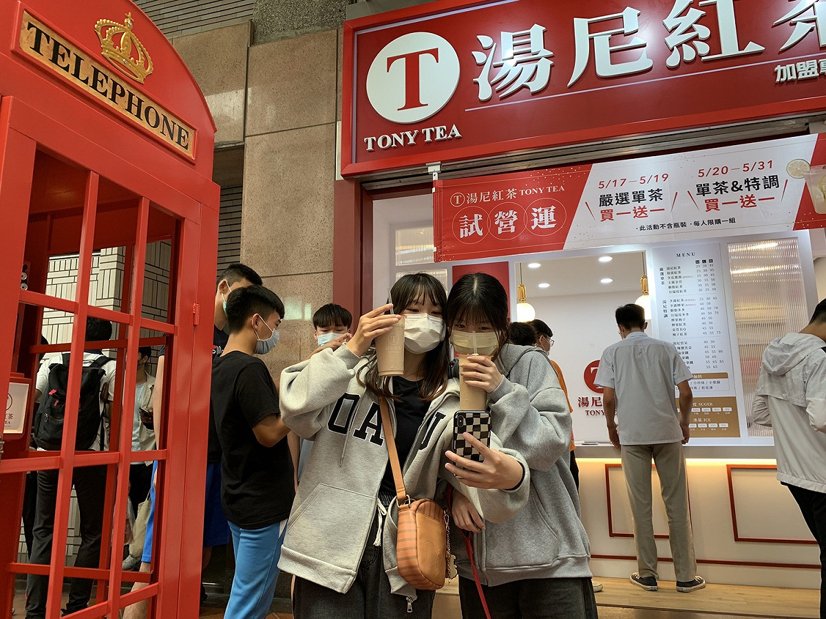 一開張即成為正妹打卡的熱點。 圖:孫家銘攝