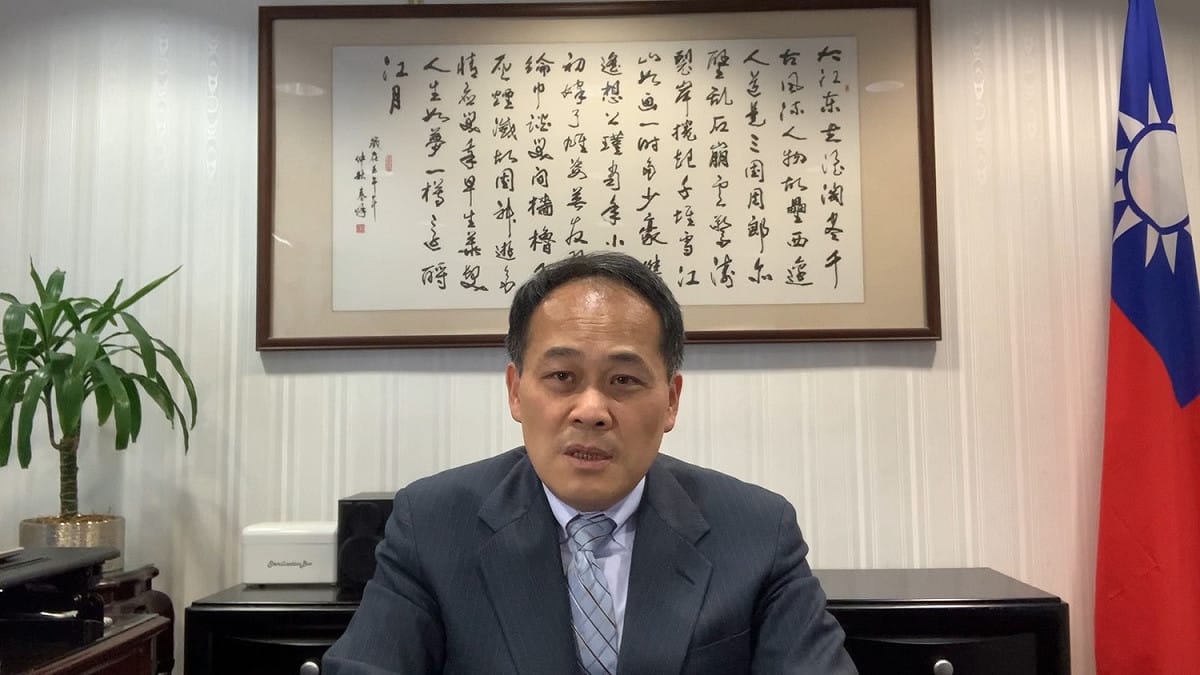 駐洛杉磯台北經濟文化辦事處長黃敏境。 圖：擷取自駐洛杉磯台北經濟文化辦事處臉書（資料照）