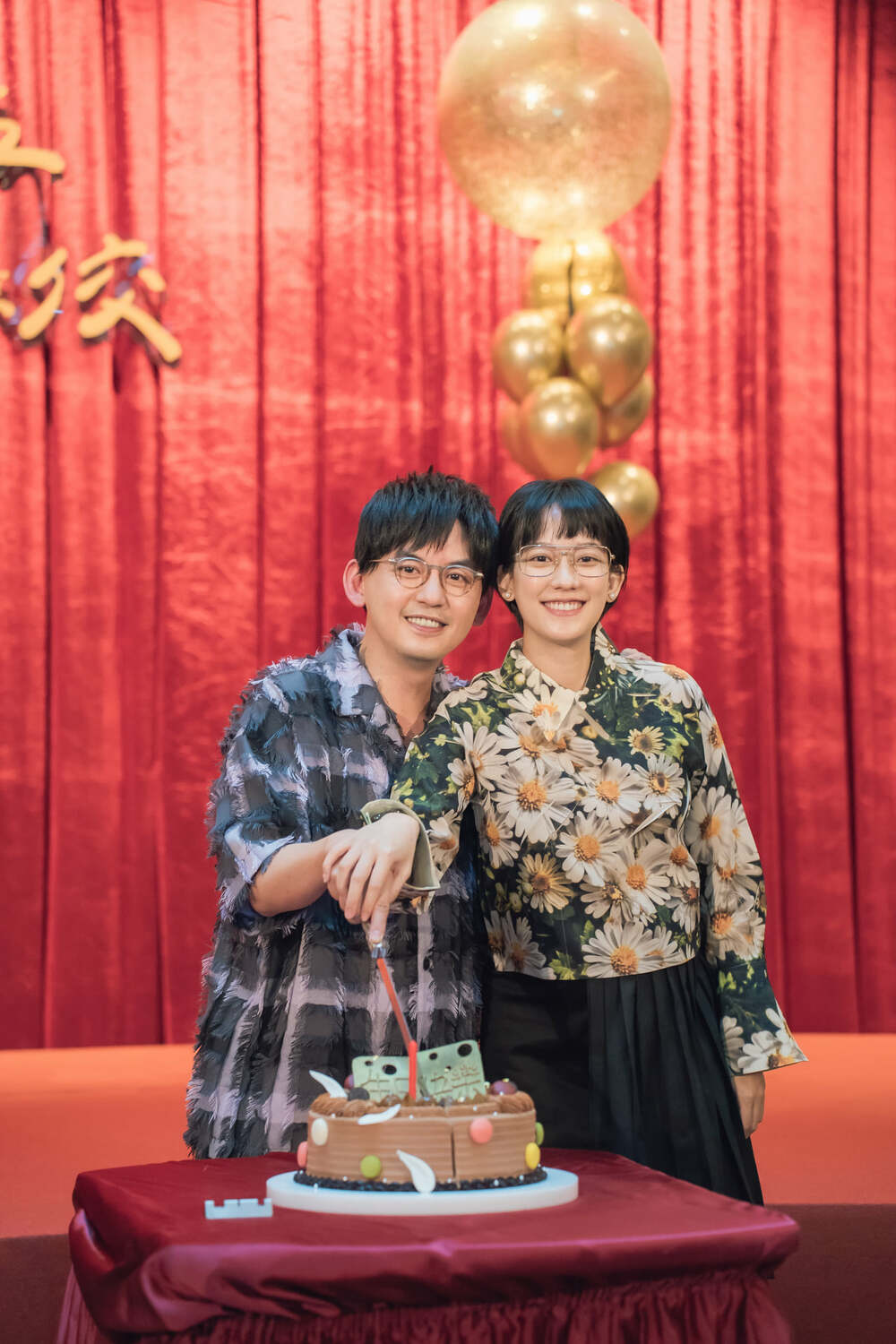 孟耿如與黃子佼於2020年3月登記結婚。 圖：翻攝自黃子佼臉書