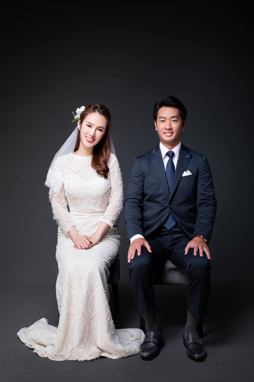 張齡予透露兩人已在年初登記結婚。 圖：翻攝自張齡予臉書