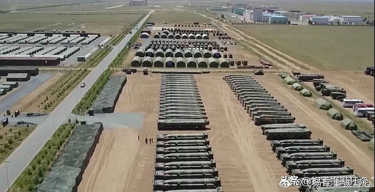 中國高超音速反艦彈道導彈 （ASBM） 對美軍艦的威脅越來越大。 圖：翻攝自Twitter