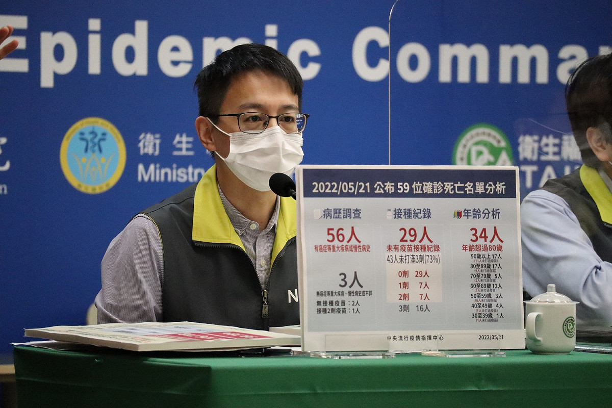 中央流行疫情指揮中心醫療應變組副組長羅一鈞。 圖：中央流行疫情指揮中心／提供