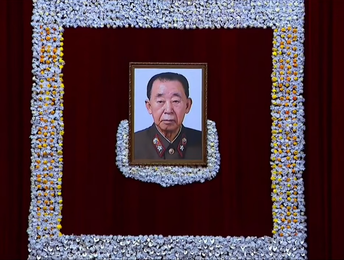 國防省總顧問、人民軍元帥玄哲海因多重臟器衰竭病逝，享壽87歲。 圖：擷取自Youtube 影片
