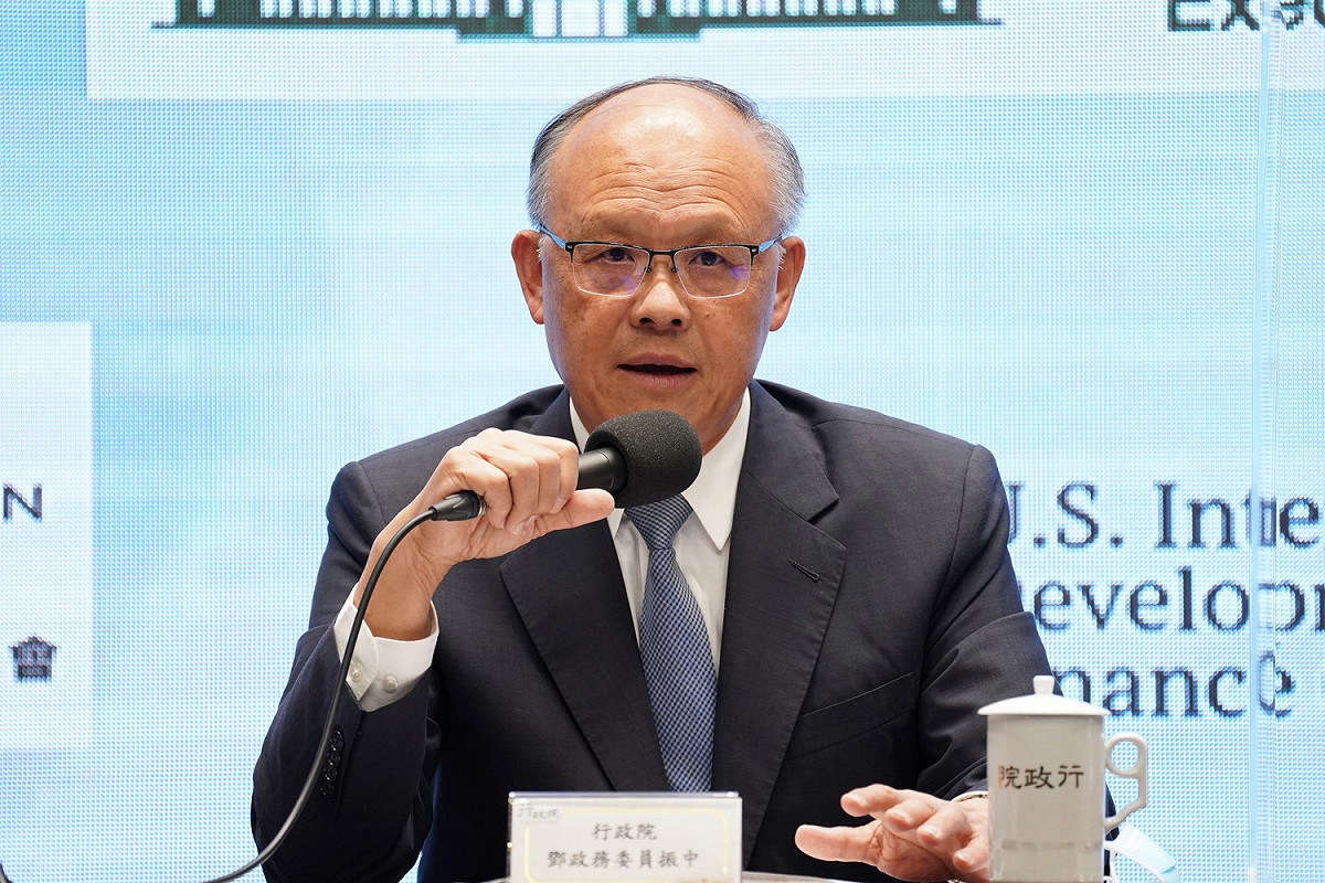 鄧振中強調與各國簽署貿易協定有助於提升台灣的國際地位。 圖：翻攝自外交部臉書（資料照片）