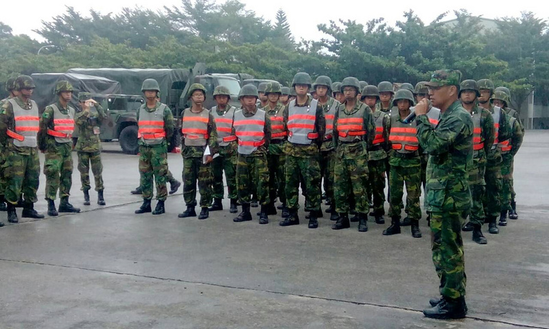 國軍再爆因「連坐法」防酒駕失控，導致小兵被圍毆事件，圖片內非當事單位。 圖：中央社