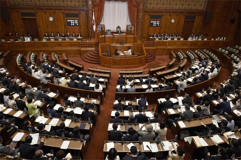 日本10日舉行參議院大選，也是第一次18歲有投票權以來的首次大選。 圖：中央社資料照片