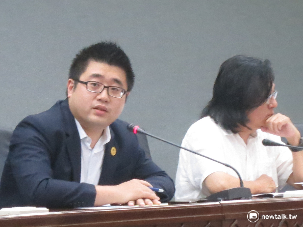 針對台北高等行政法院判決大巨蛋可部分復工，台北市政府發言人林鶴明21日表示，法院判決與市府帶度一致，也將明確駁回遠雄全面復工的申請。 圖：新頭殼資料照片