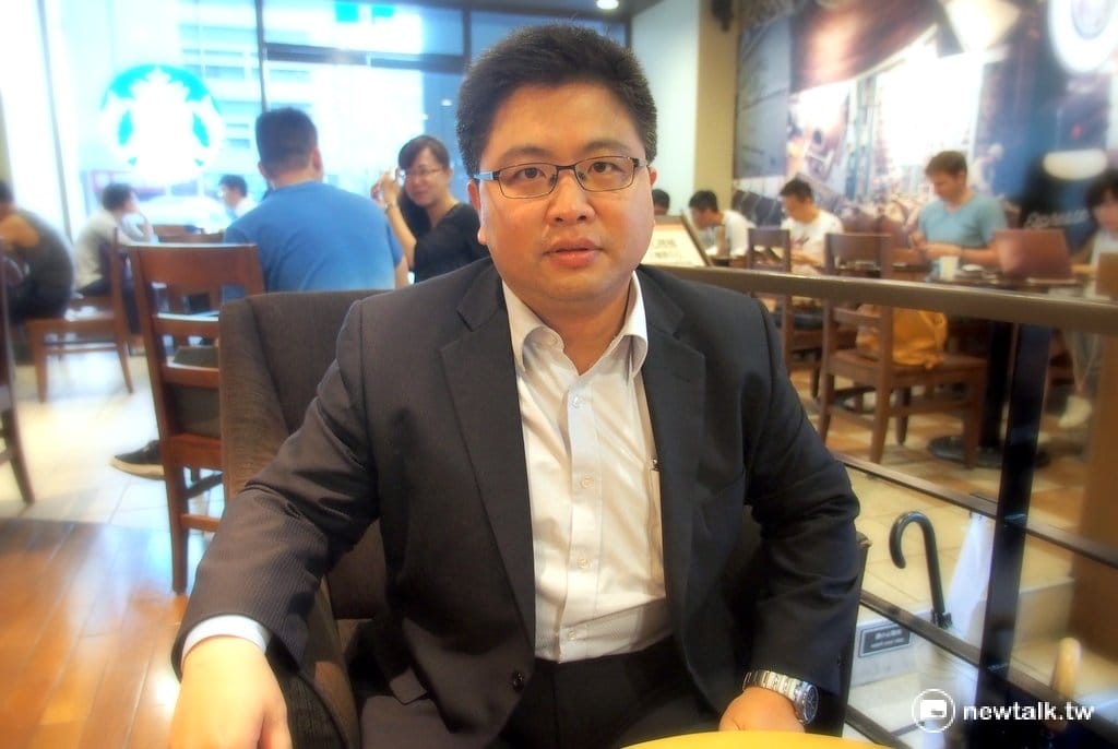 新台灣智庫副執行長林廷輝指出，南海仲裁最嚴重的問題是以「中國臺灣當局」（Taiwan Authority of China）稱呼中華民國，嚴重損害我主權地位。 圖：游伊甄/攝