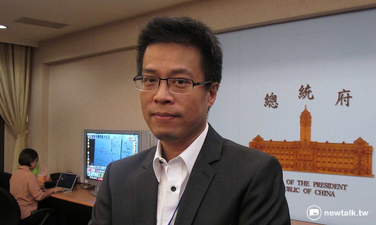 總統府發言人黃重諺26日表示，總統蔡英文另有行程，所以不克出席工商協進會活動。 圖：新頭殼資料照片