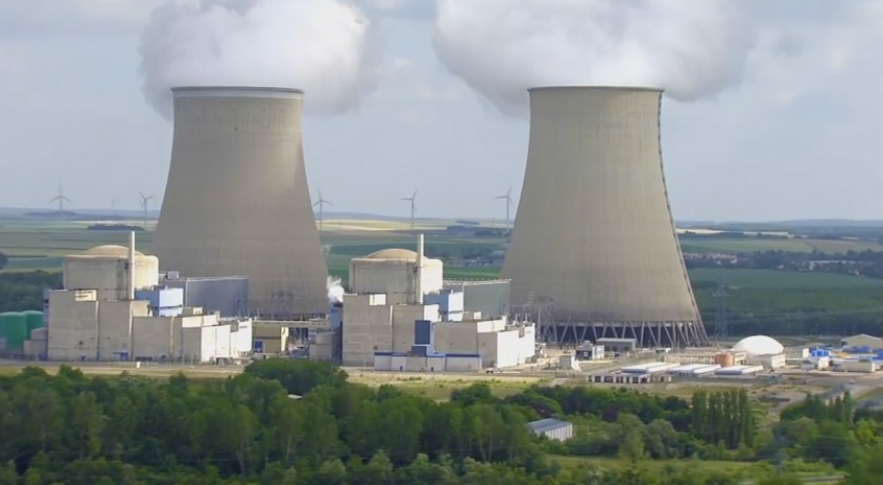 法國電力公司是世界上最大的電力生產商，它在官網上介紹核電廠的特點。 圖：翻攝法國電力公司官網