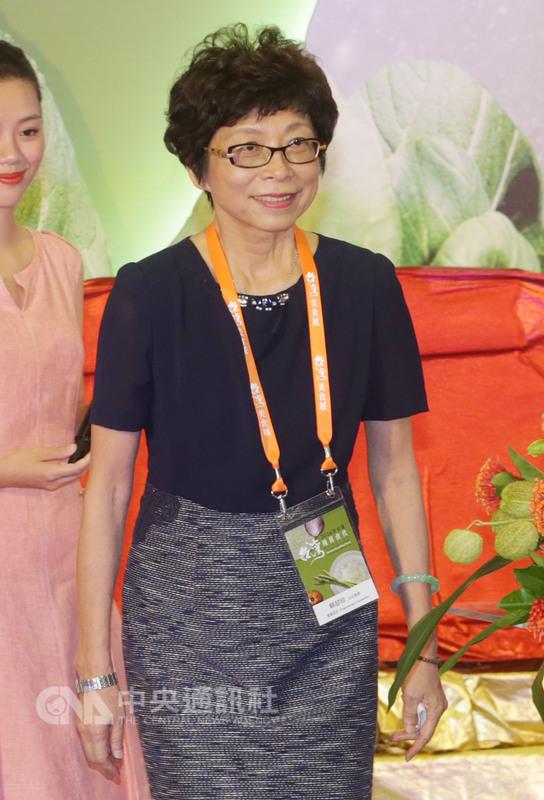 華膳空廚董事長、台灣觀光協會會長賴瑟珍5日出席美食展活動。 圖：中央社