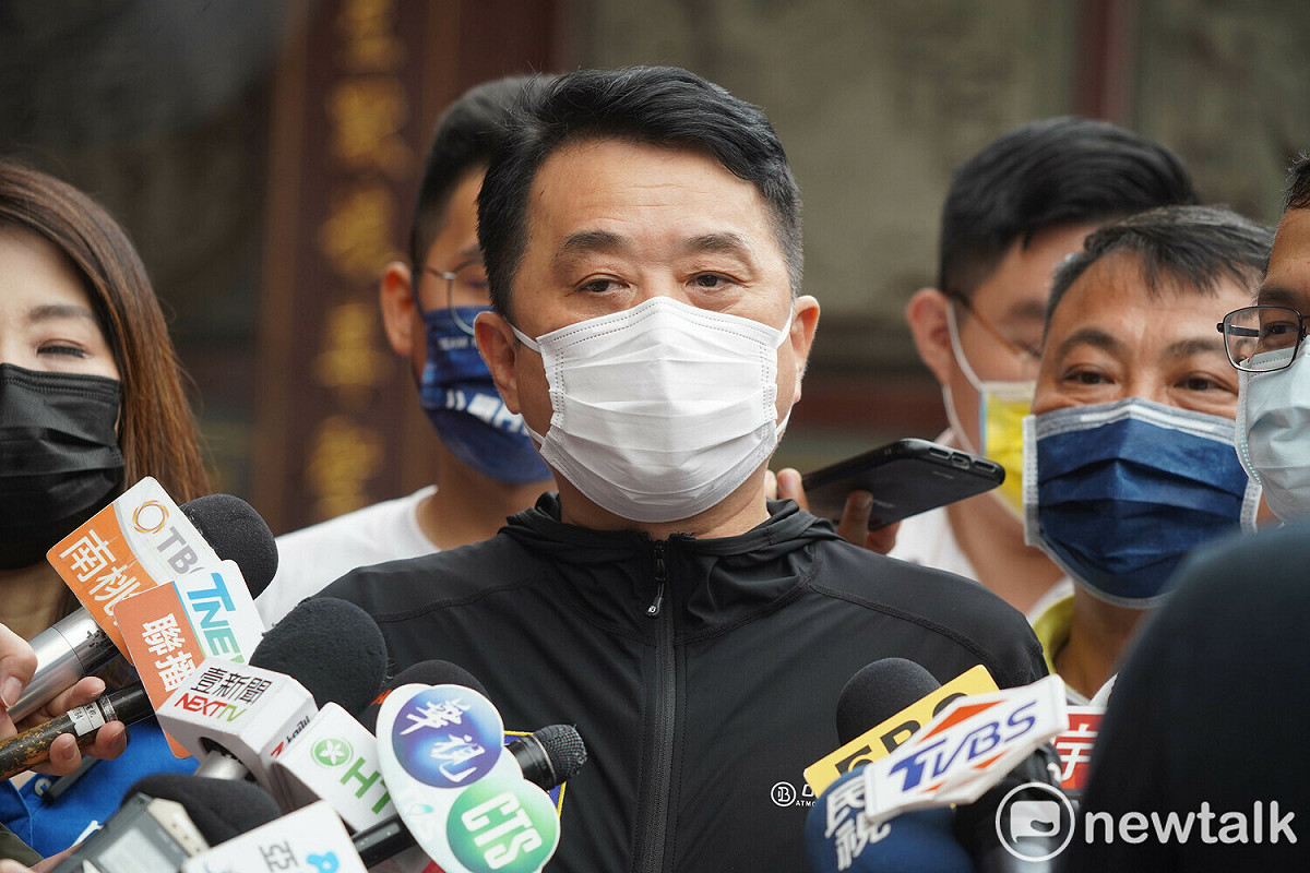 立委魯明哲盼黨內提名紛爭能盡早解決歧異，團結合作讓桃園更好。 圖：林昀真/攝