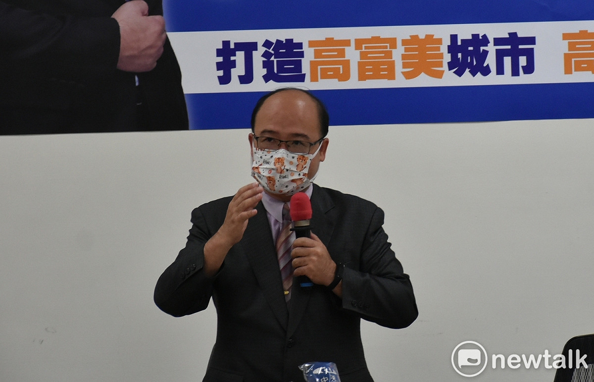 孫健萍正式宣布參選高雄市長。 圖:孫家銘攝