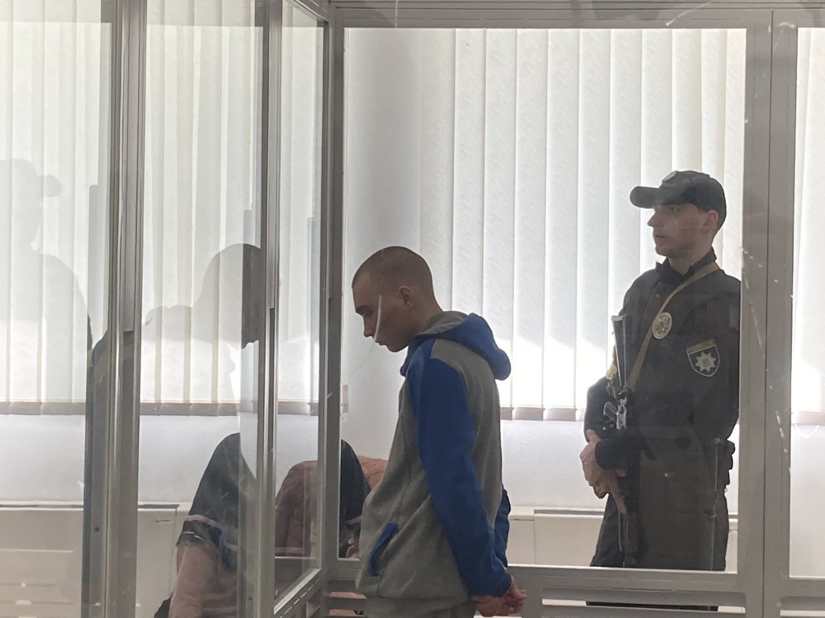 俄羅斯被俘士兵希希馬林被控殺害烏克蘭平民遭判處終身監禁。 圖：翻攝Shishimarin推特