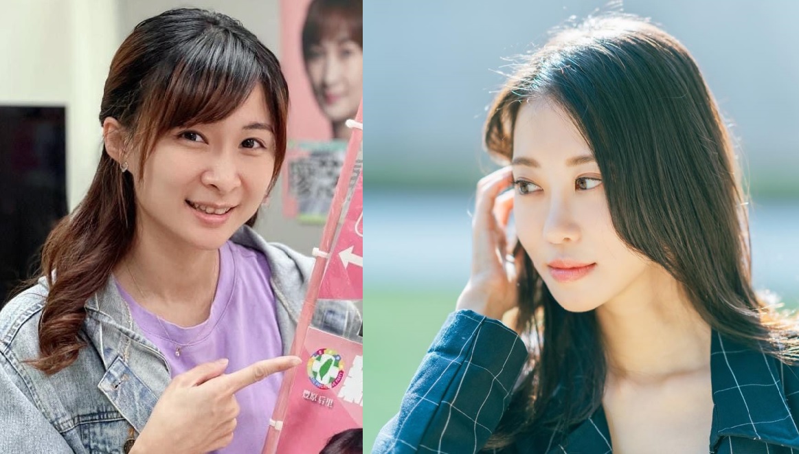 兩人美女級參選人廖芝晏（左）、林京玲（右）都要尋求增重秘方。 新頭殼合成／廖芝晏、林京玲提供