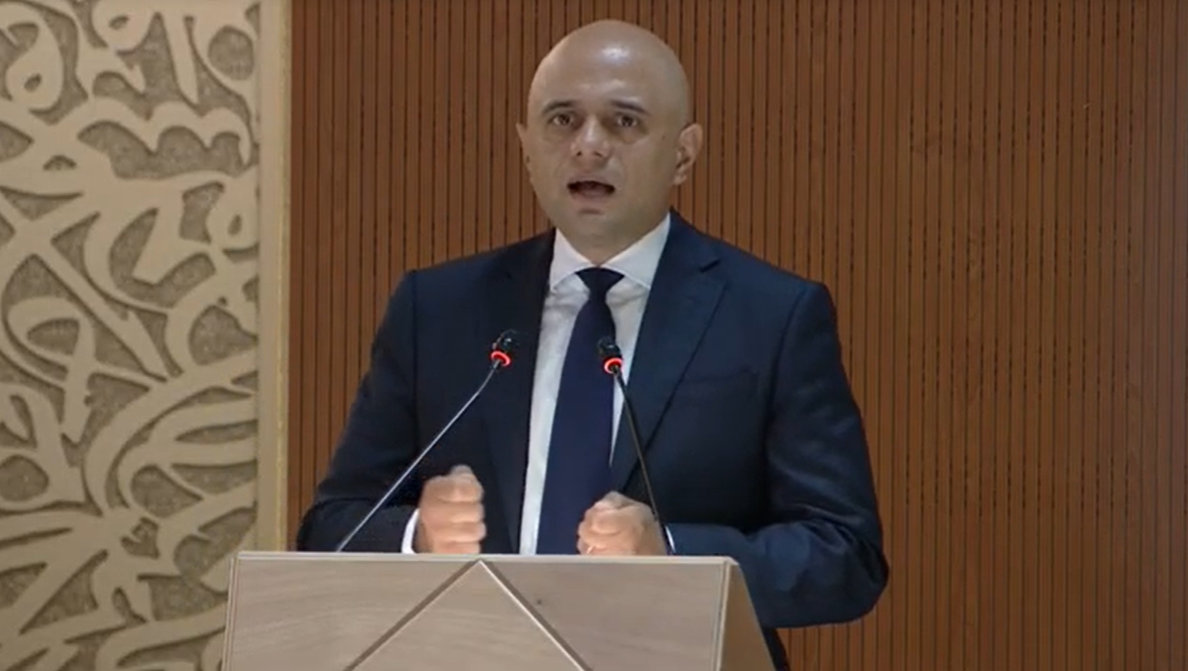 英國衛生部長賈維德（Sajid Javid）強調，基於「健康一體」的精神，排除台灣成為世界衛生大會觀察員顯然毫無任何公衛考量的基礎。 圖：截自WHO官方網站