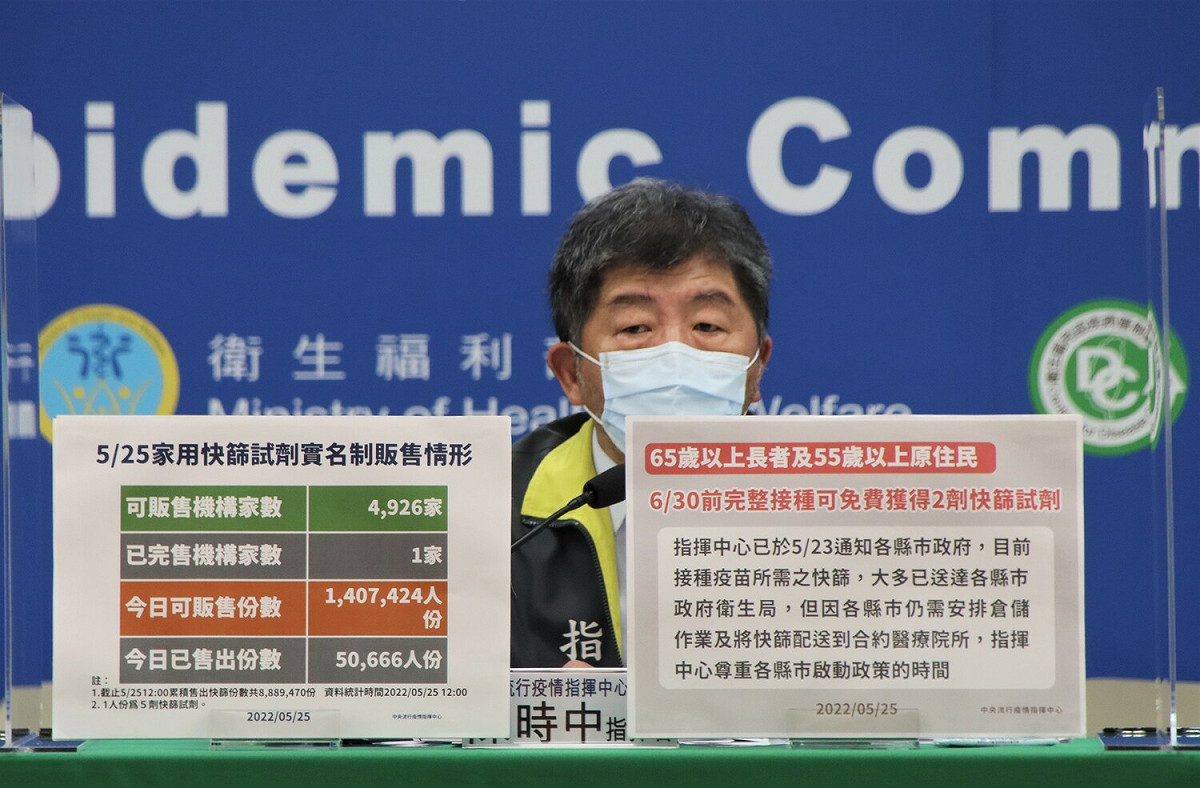 中央流行疫情指揮中心指揮官 陳時中 圖：中央流行疫情指揮中心/提供