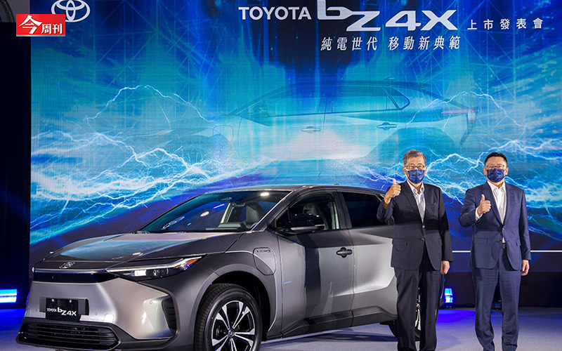 TOYOTA 首款純電車 bZ4X 正式登台。 圖：今周刊/提供
