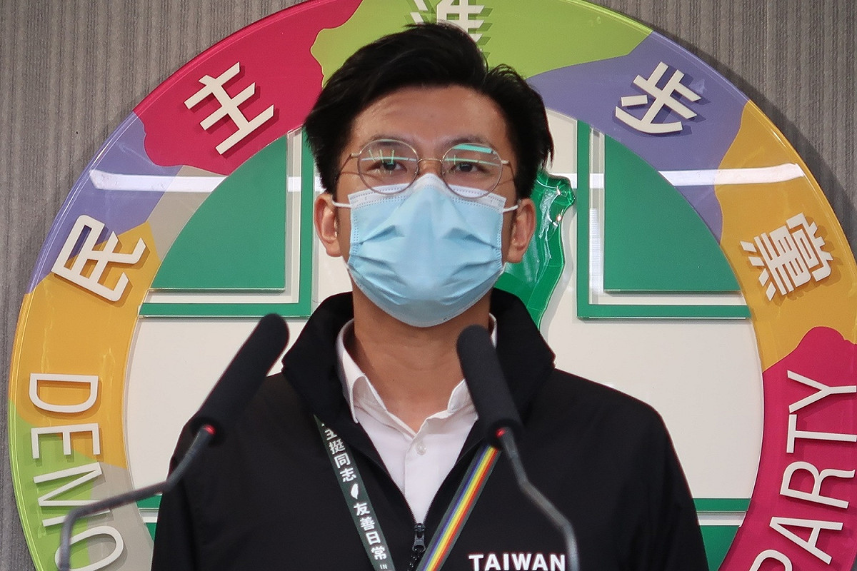 民進黨發言人周江杰 圖：林朝億/攝