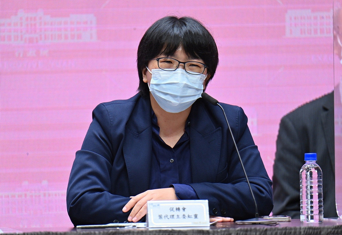 促轉會代理主委葉虹靈。 圖：行政院提供
