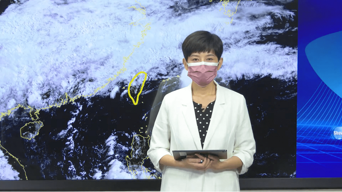 氣象局羅雅尹技正。 圖：翻攝自CWB氣象局YT