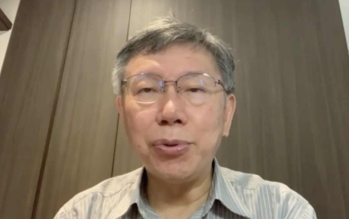 台北市長柯文哲。 圖：台北市政府 / 提供