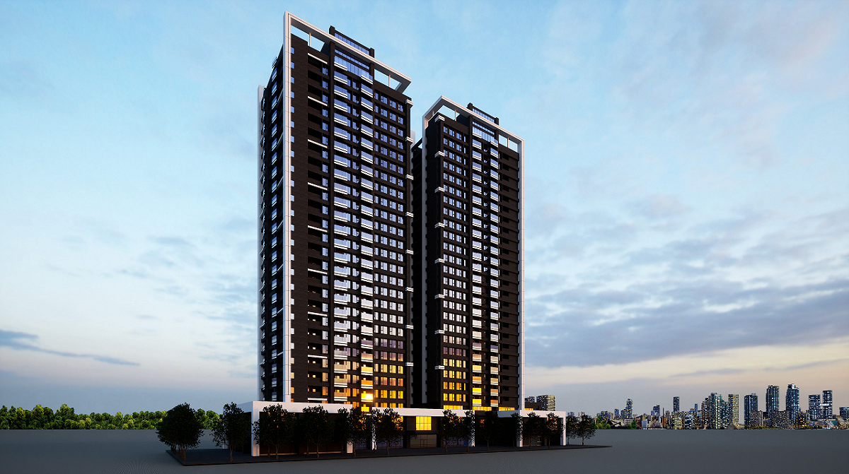 新店惠國市場改建後建築物外觀圖。 圖：新北市城鄉局提供