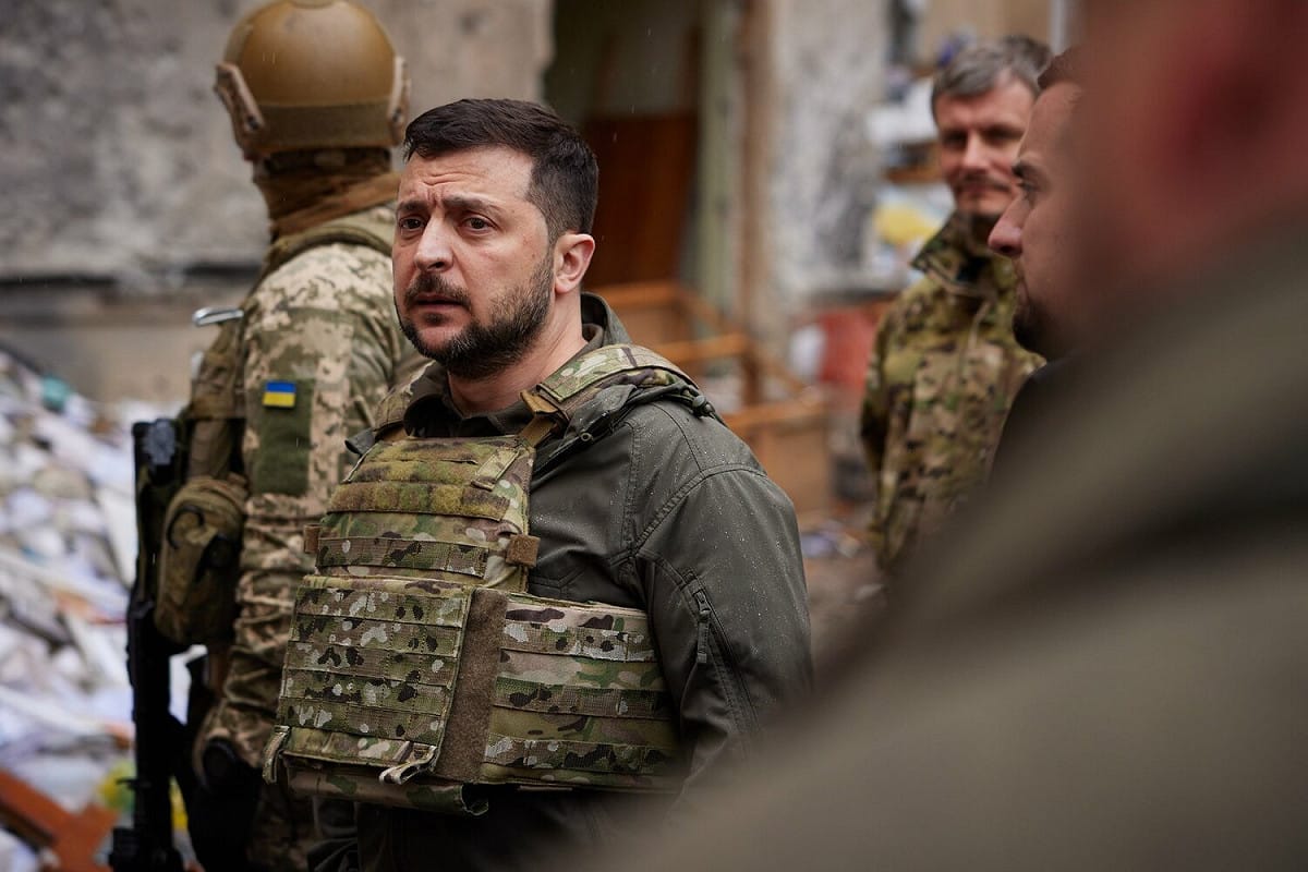 烏克蘭總統澤連斯基（Volodymyr Zelensky）。 圖：翻攝自澤連斯基臉書