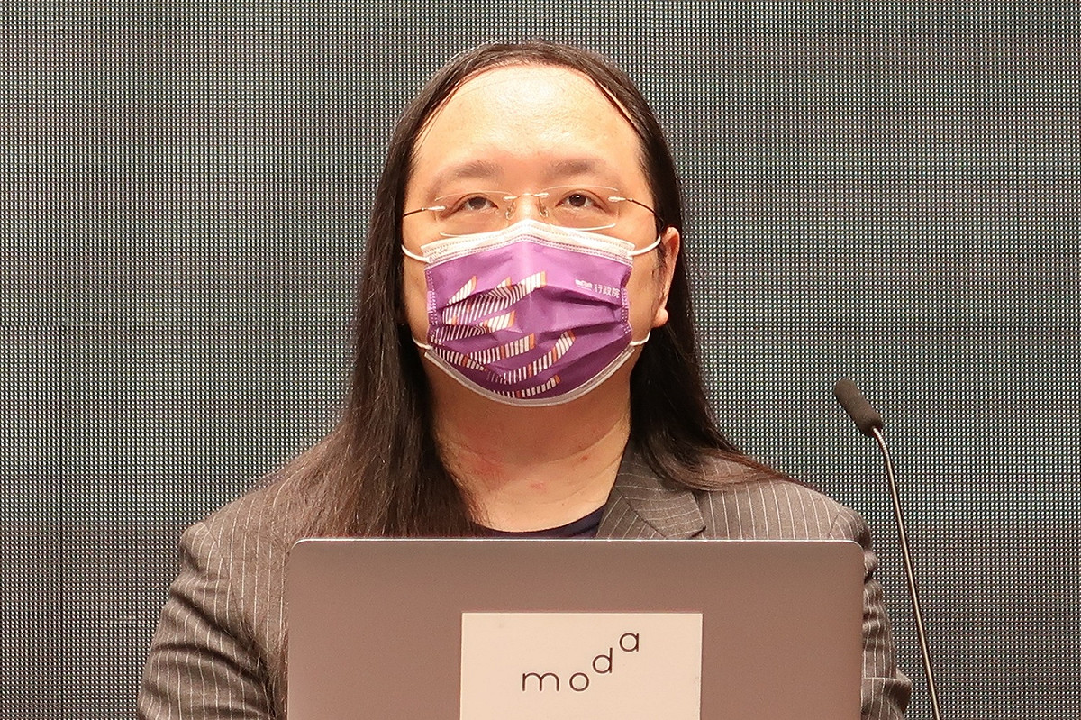 唐鳳政委 圖：林朝億/攝