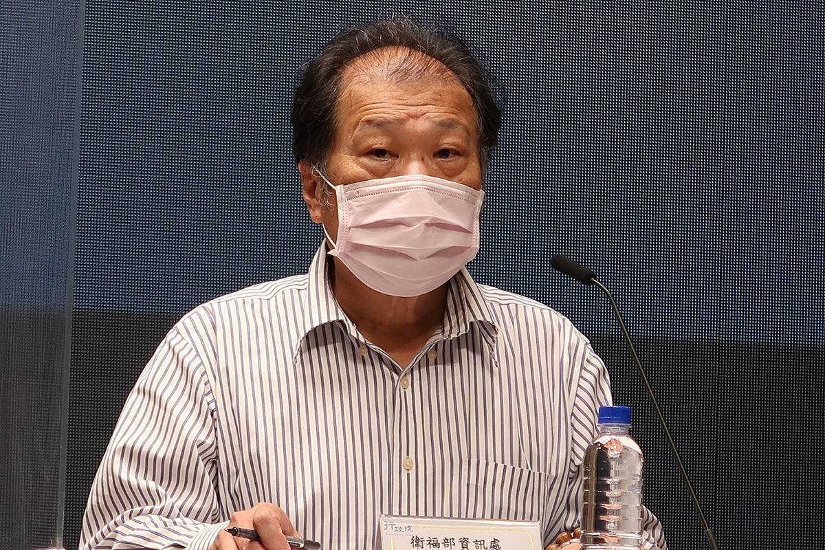 衛福部資訊處龐一鳴 圖：林朝億/攝
