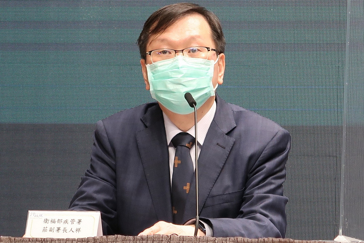 疾管署副署長莊人祥 圖：林朝億/攝