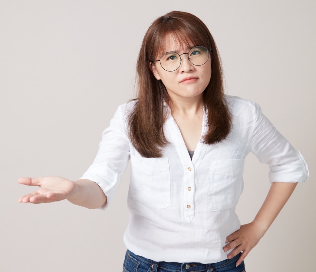 身為律師的陳妙真質疑人民的言論自由何在? 圖:陳妙真提供