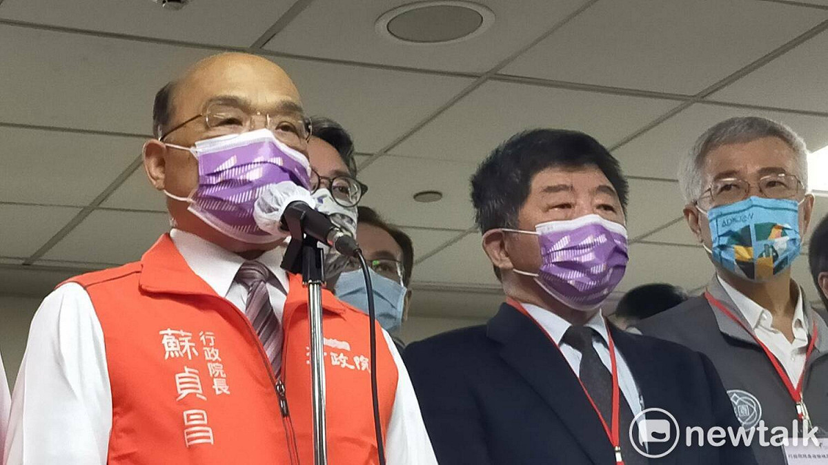 行政院長蘇貞昌今（2）天在院會呼籲「沒有人願意確診，更沒有人想因確診而被貼標籤」。（資料照片） 圖：林昀真/攝