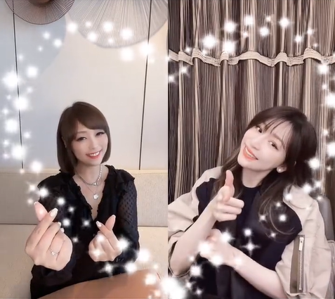 小蜜桃姊姊力挺好友王心凌。 圖：翻攝自小蜜桃姐姐momo臉書