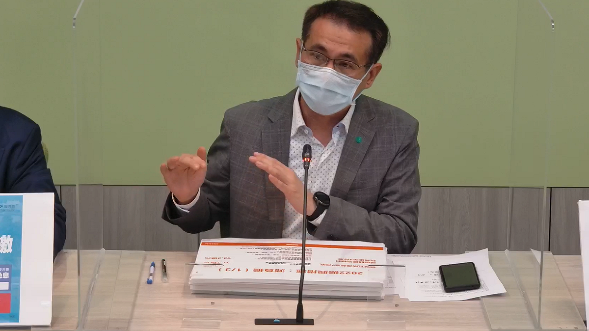 民進黨團幹事長鄭運鵬。 圖:民進黨團臉書