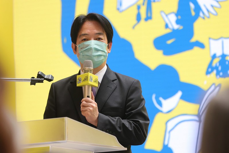 賴清德副總統今（2）日出席「2022年第30屆台北國際書展開幕記者會」。 圖：總統府提供(資料照)
