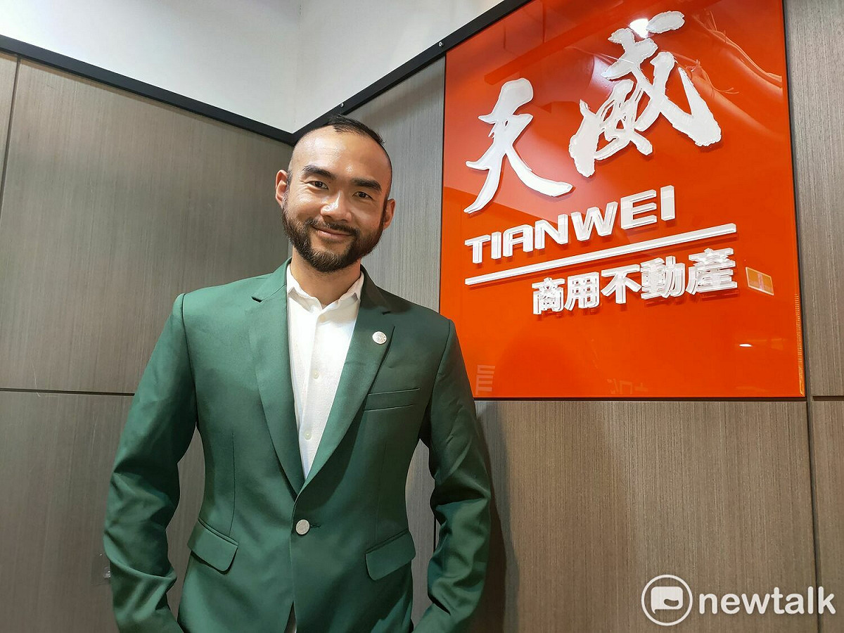 高雄天威商仲市場研究部經理張浩人。 圖：孫家銘攝